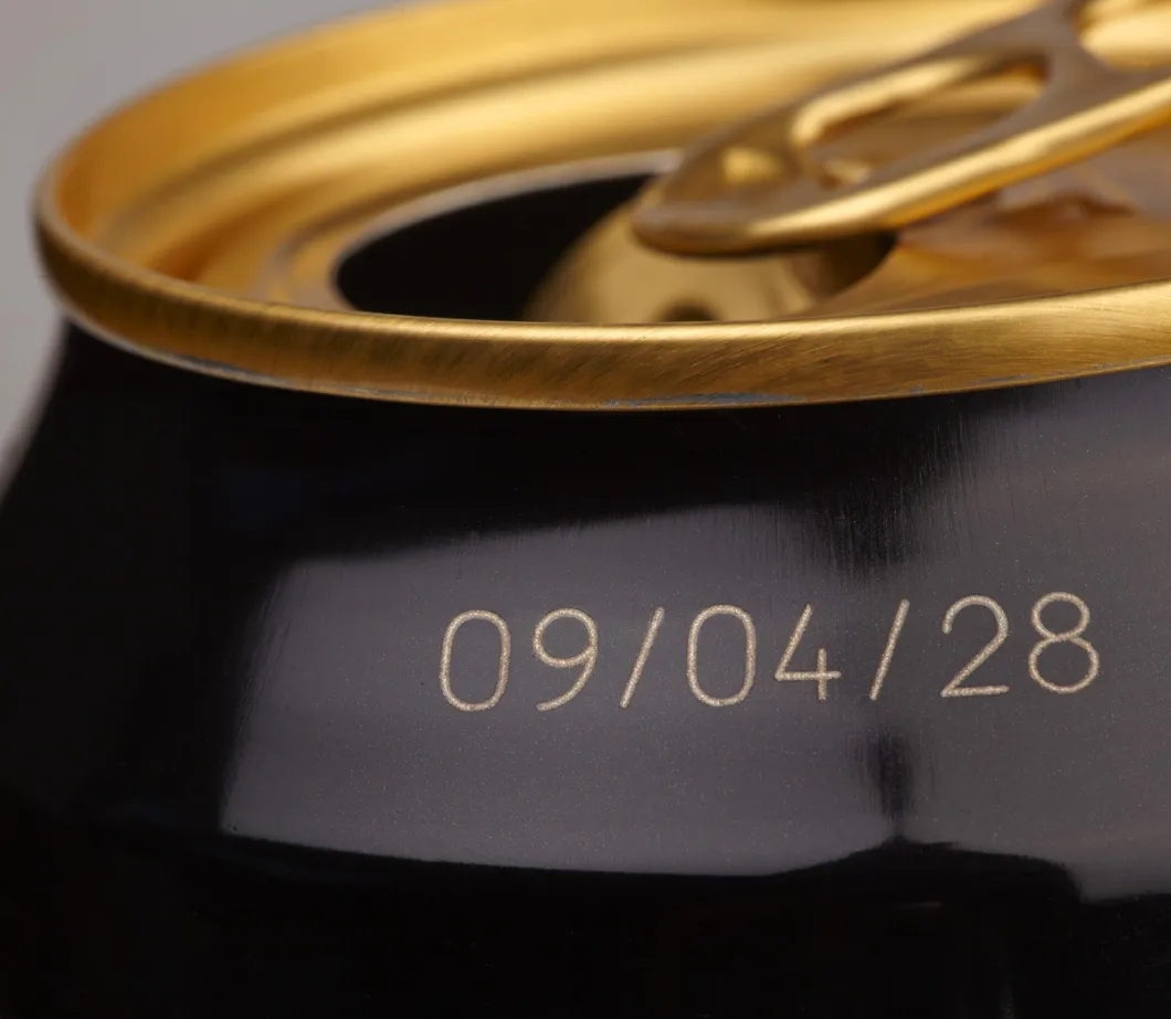 marcaje laser en latas