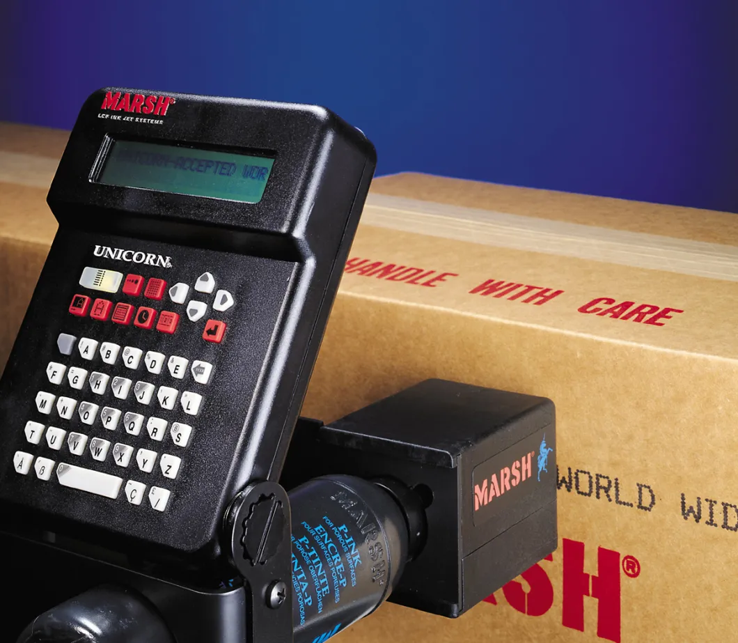 Codificado en cajas de cartón automatico