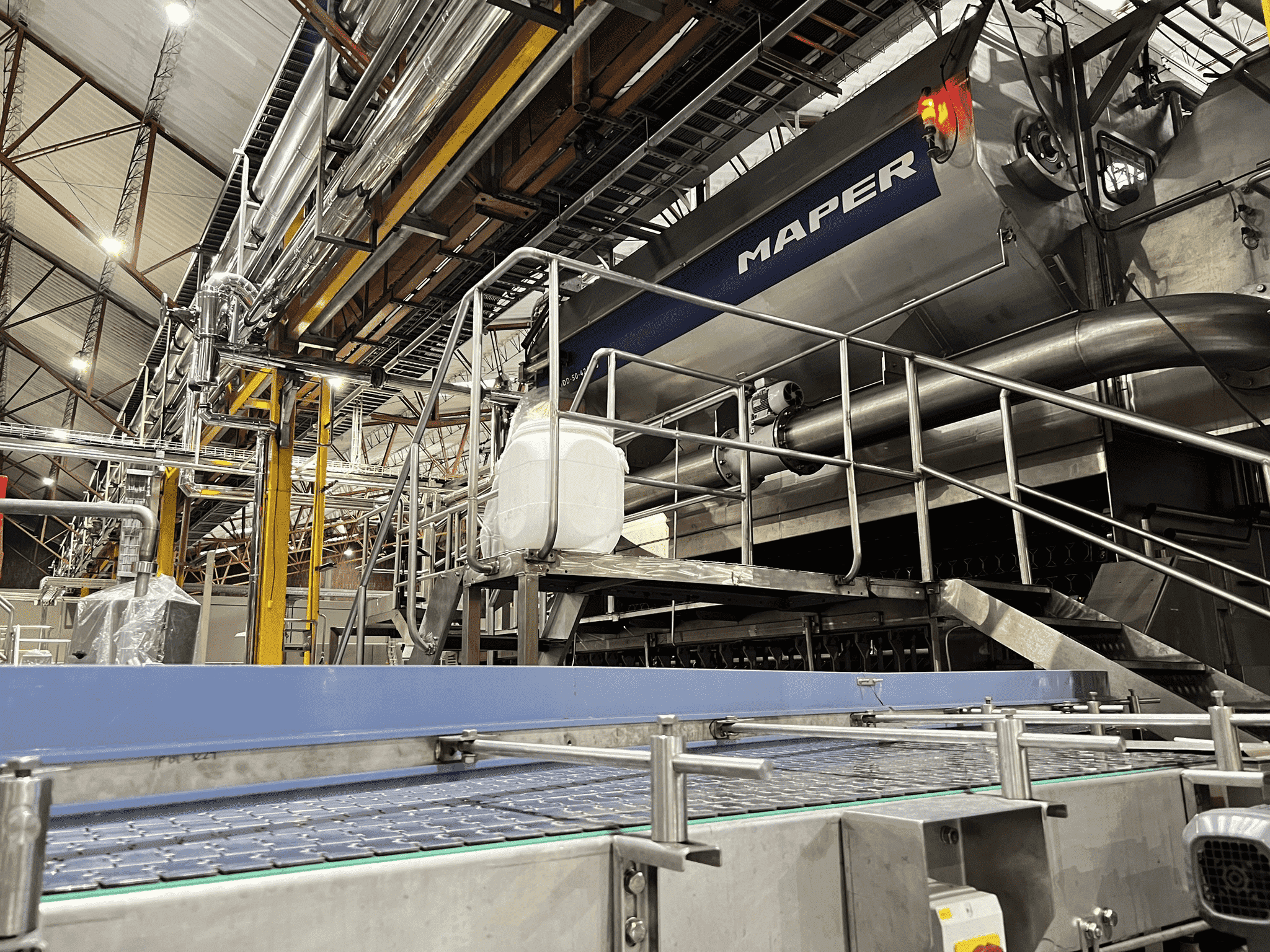 lavadora de botellas maper